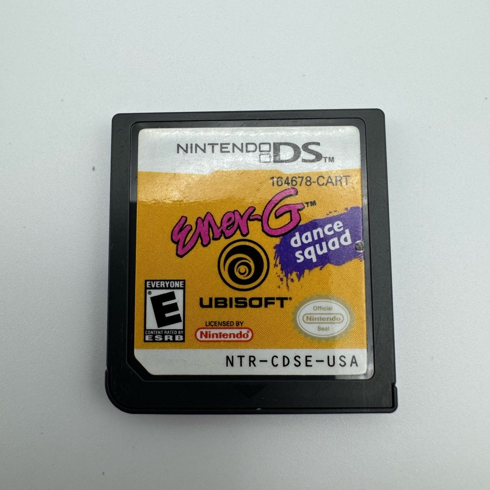 Ener-G Dance Squad for Nintendo DS Cartridge Only Tested and Works Fast Shipping